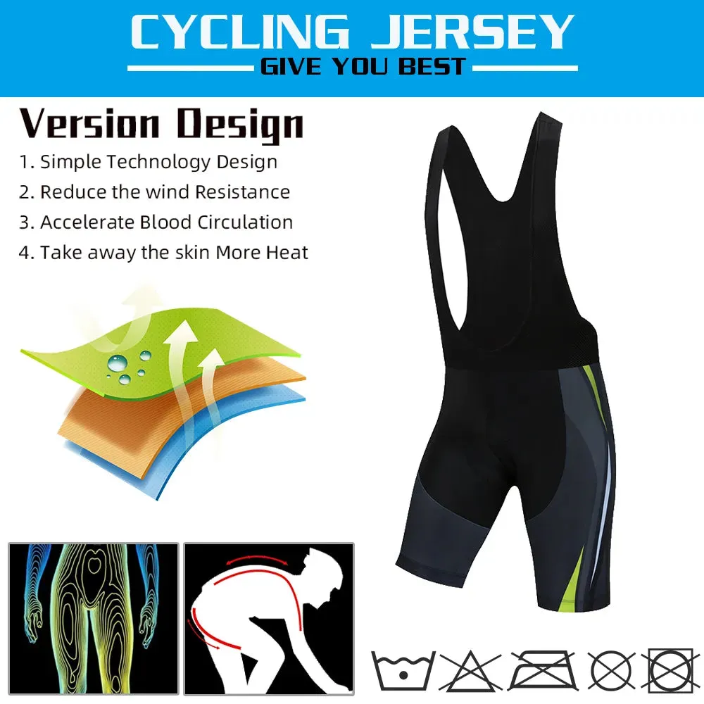 2023 Summer Cycling Sets Road Bike Shirt Breathable Sports Bicycle Clothing MTB Riding Uniform Men Short Sleeve Jersey