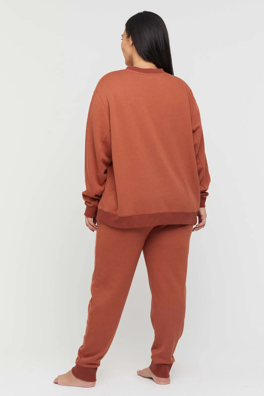 Bamboo Slouch Trackpant - Spice