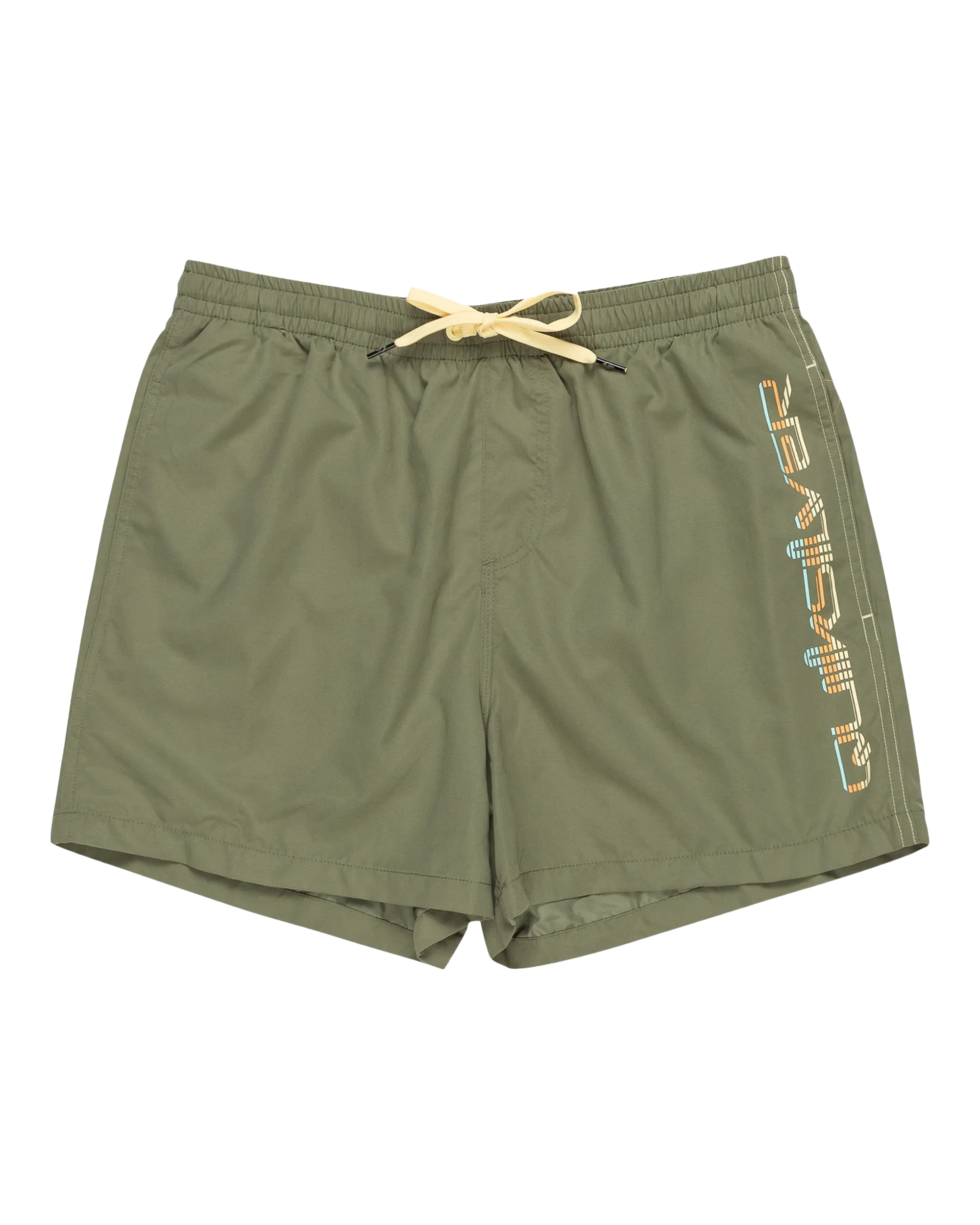 Behind Waves Volley Shorts in Four Leaf Clover