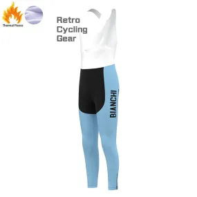 BIANCHI Fleece Retro Cycling Pants