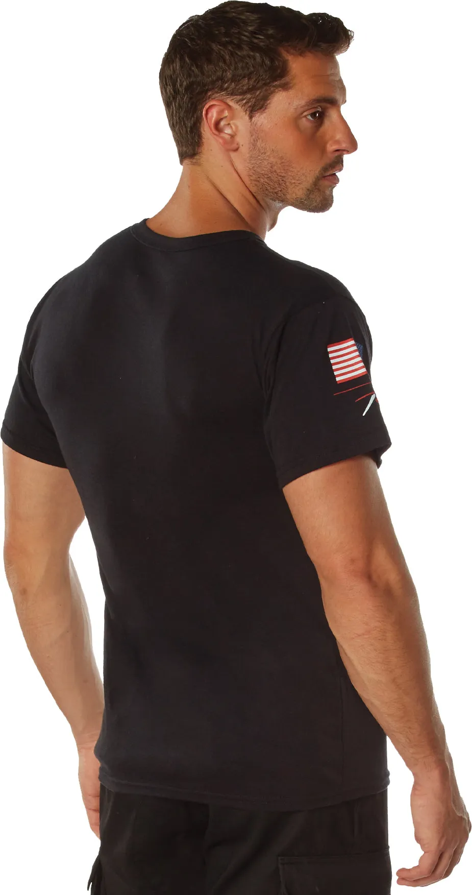 Black Freedom & Liberty Patriotic T-Shirt