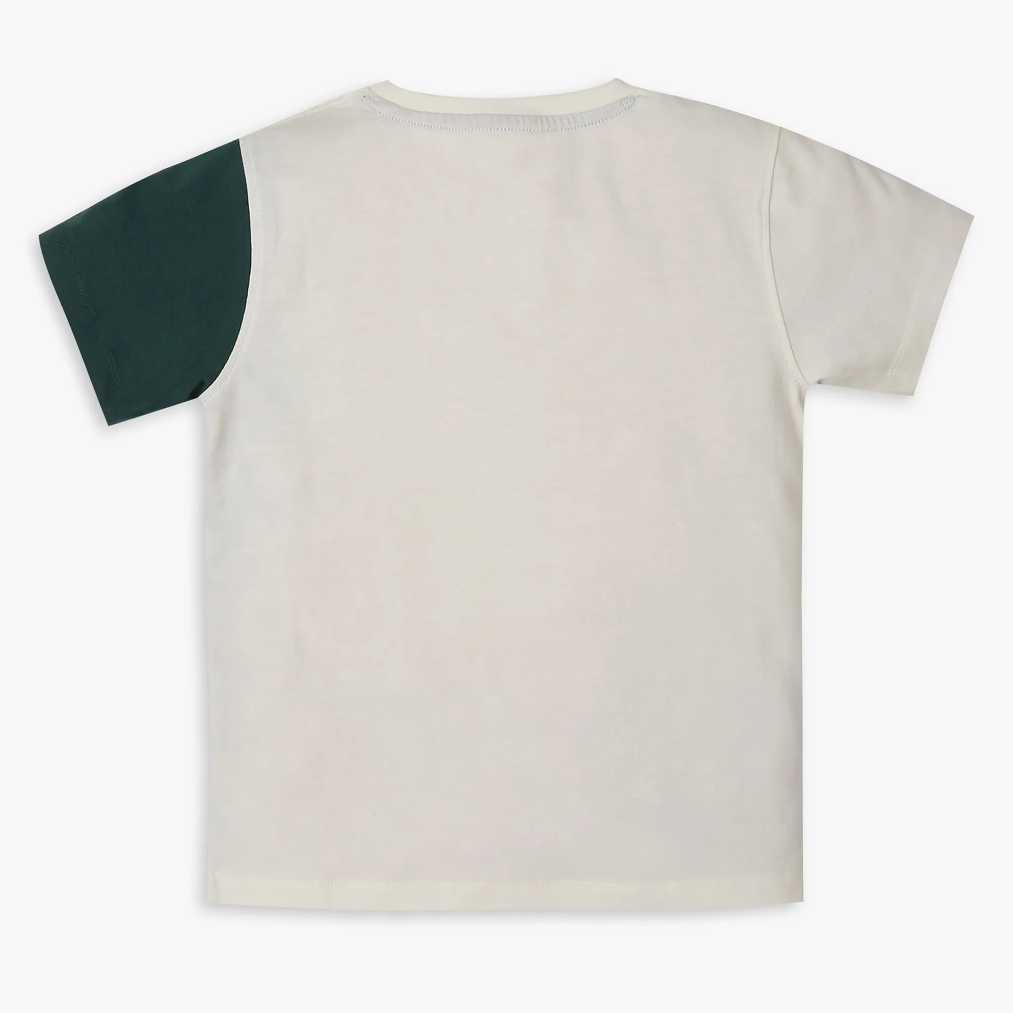 Boys Regular Fit Solid T-Shirt