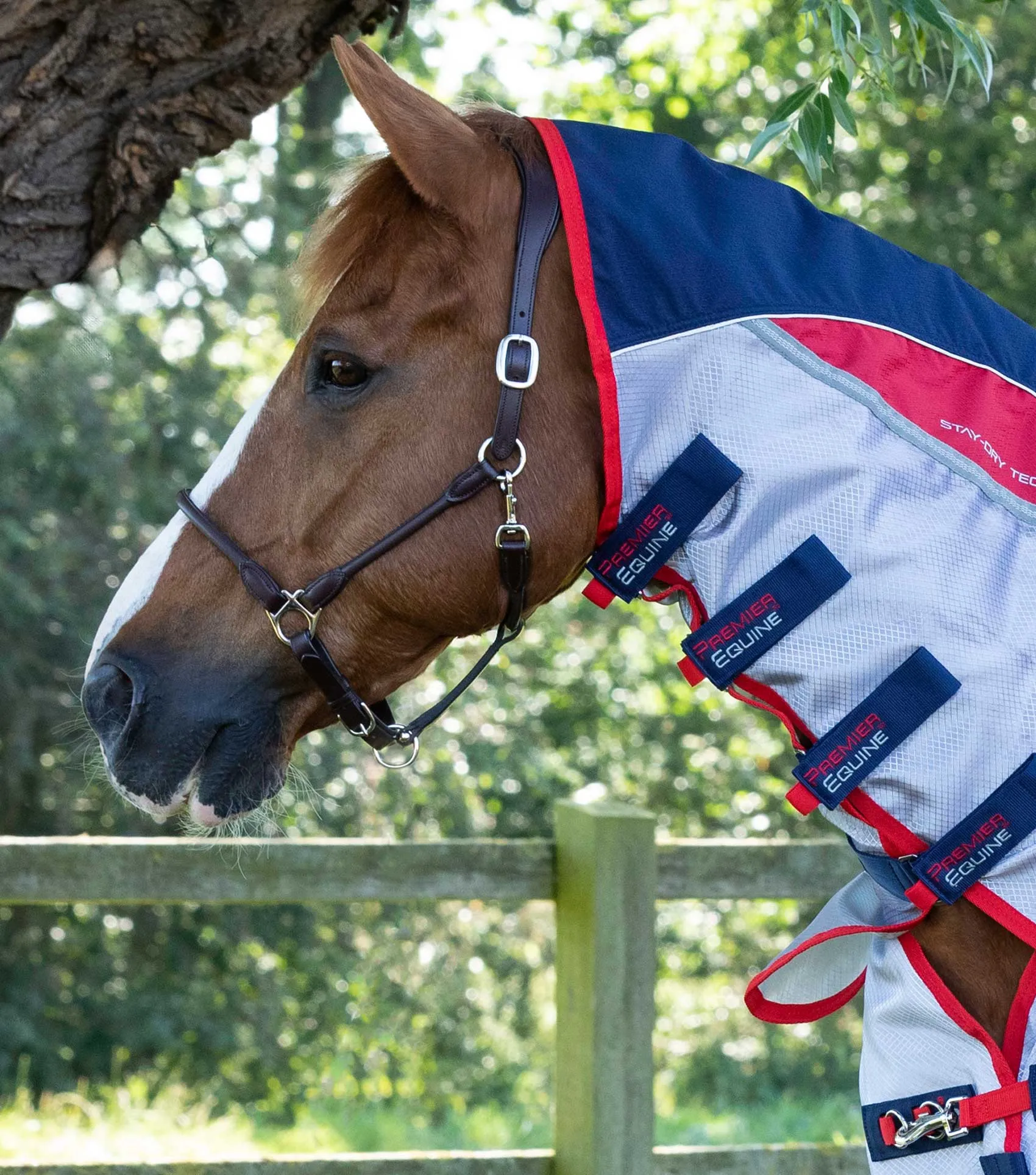 Buster Stay-Dry Super Lite Fly Rug with Surcingles Navy