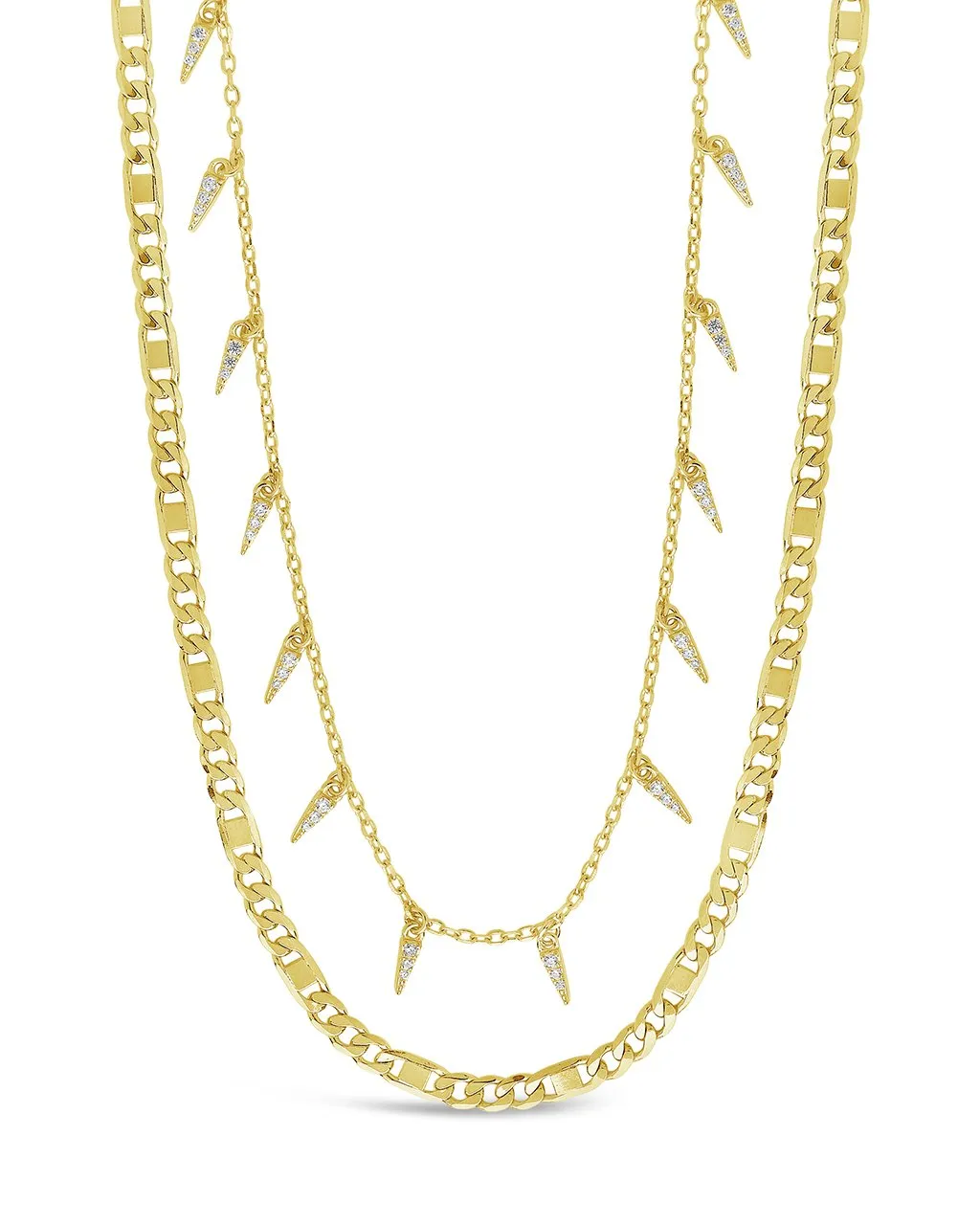 Chain & Charm Necklace Set