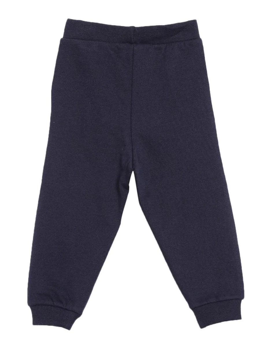 Combo of 3 Sweatpants-Navy Blue, Pink and Grey