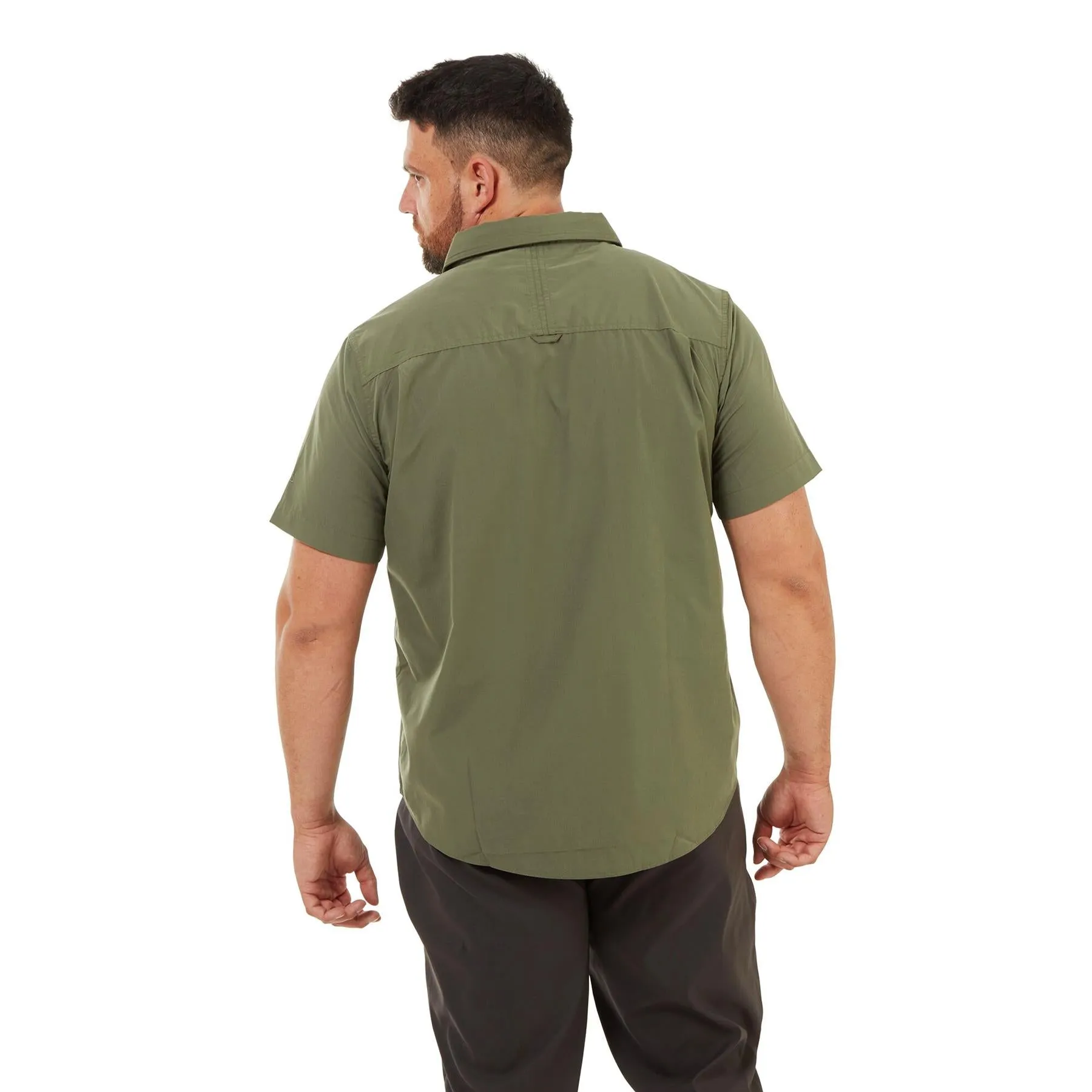 Craghoppers Mens Kiwi Short Sleeved Shirt Nosi Defense