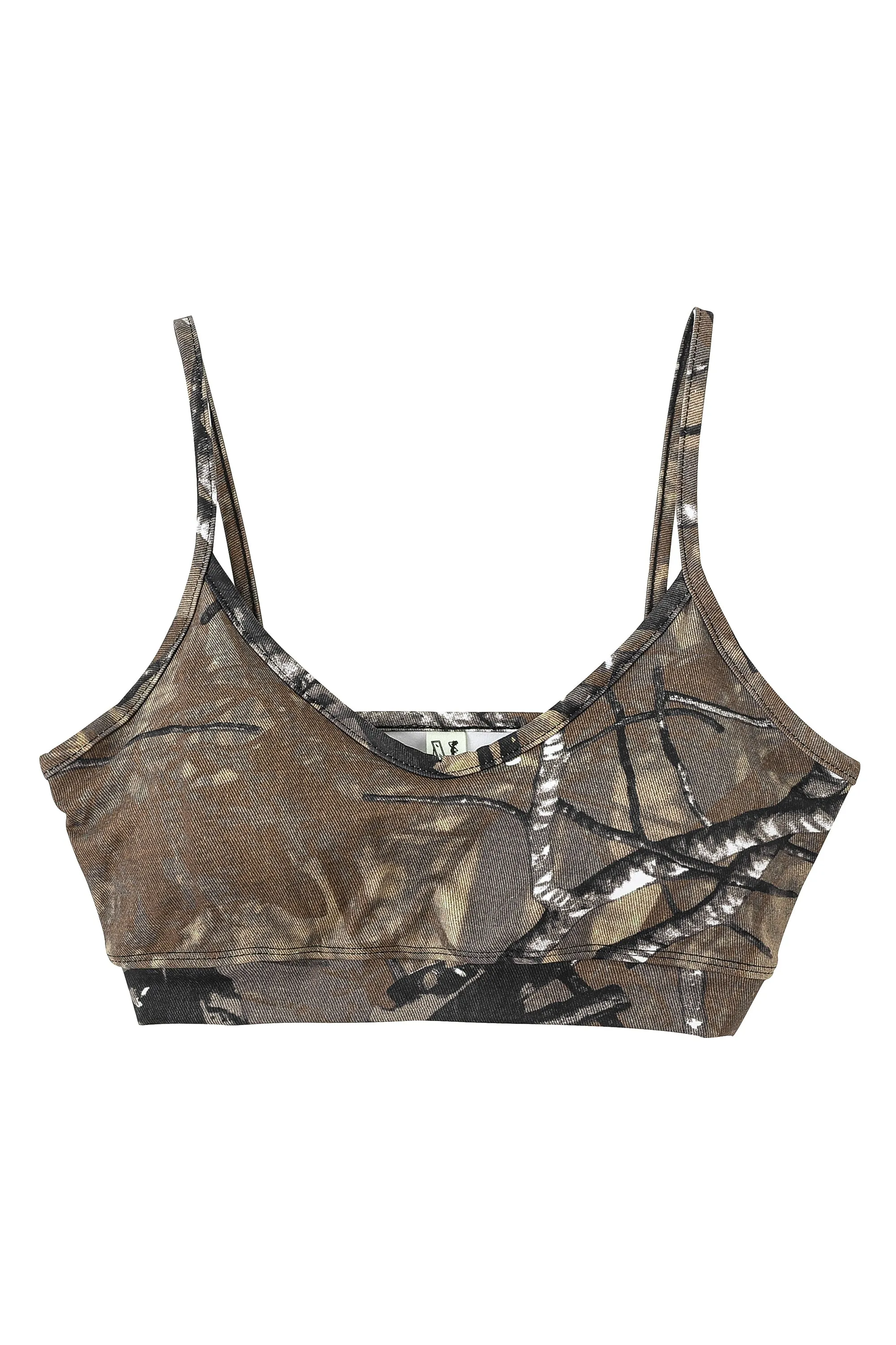 Everyday and Everything Bra Forest Camo