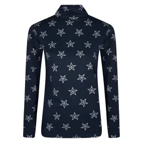 Imperial Riding Allover Stars Tech Roll Neck