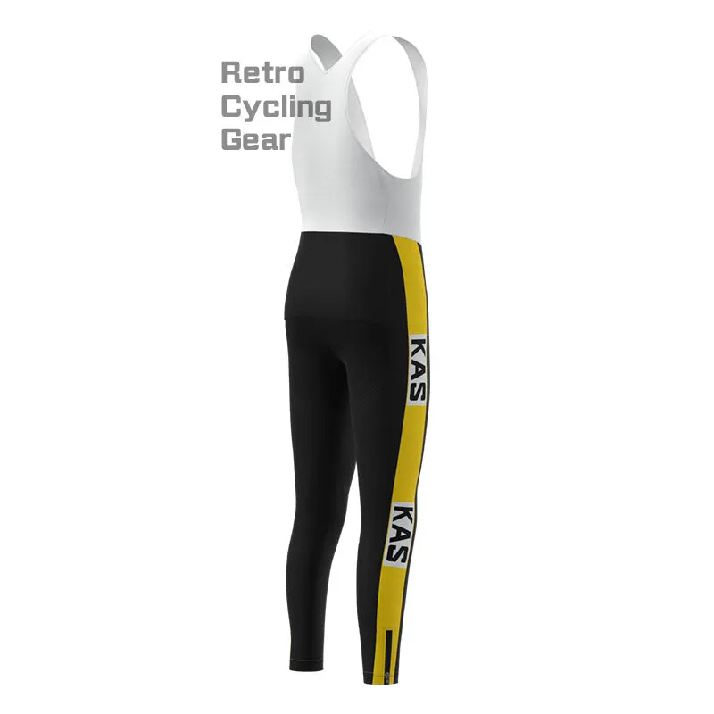 KAS Grey Fleece Retro Cycling Pants