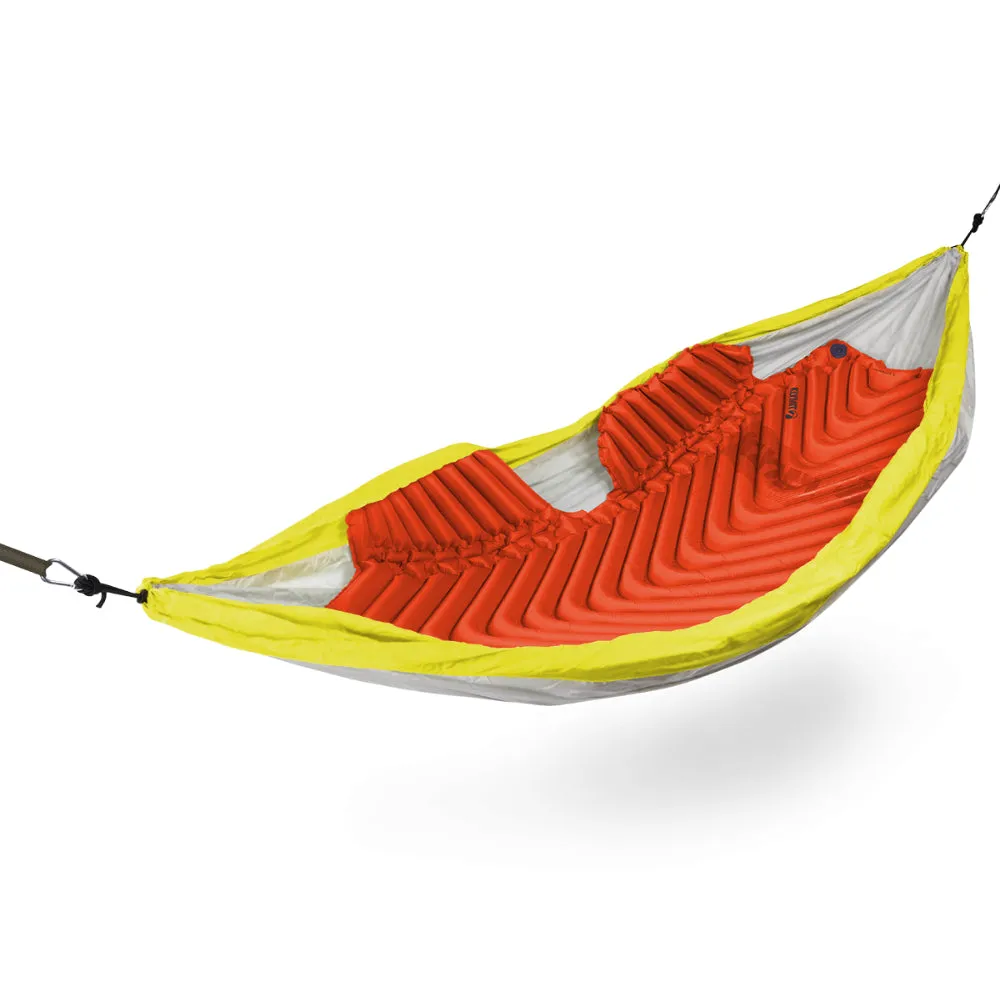 Klymit Insulated Hammock V Sleeping Pad for Single or Double Wide Hammocks