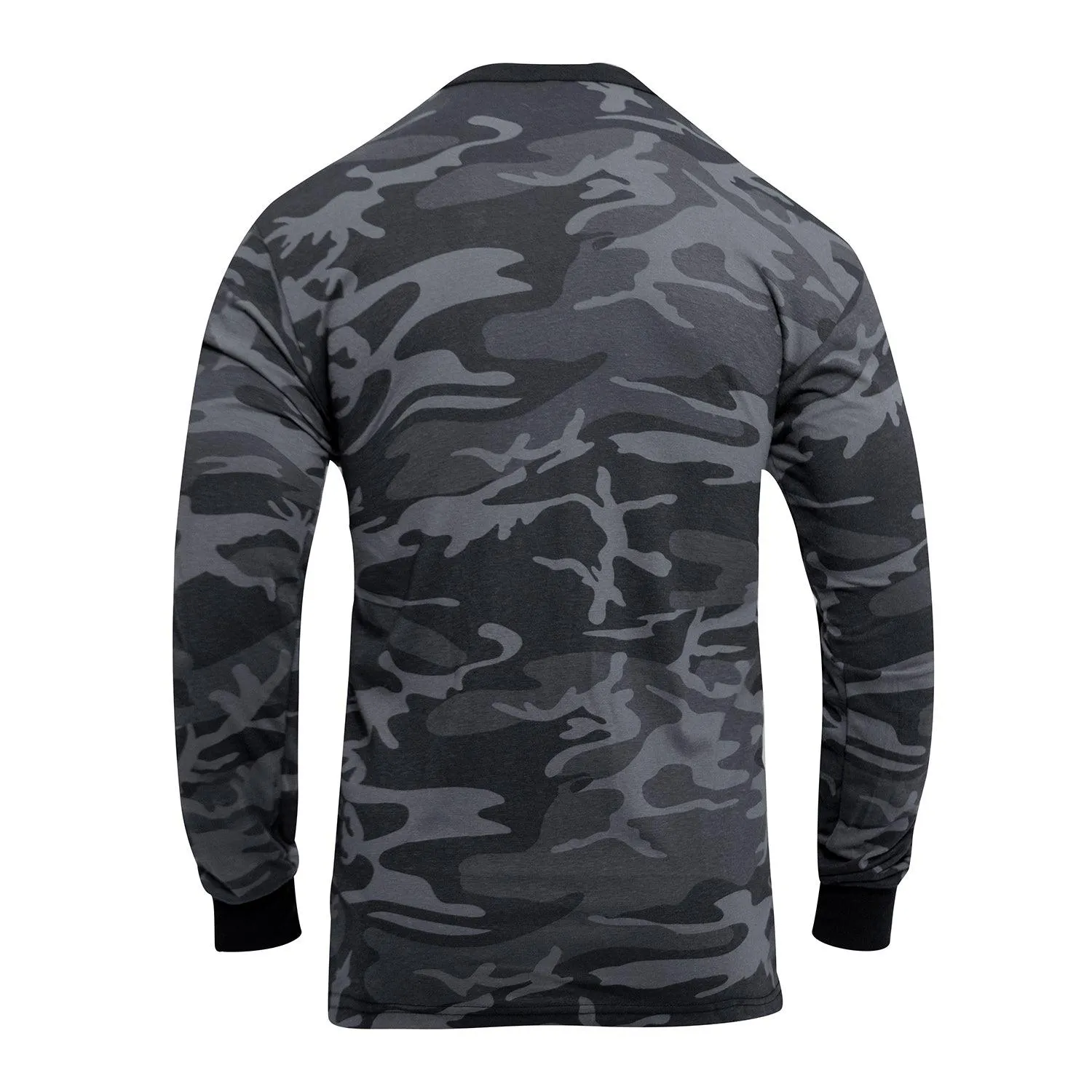 Long Sleeve Color Camo T-Shirt