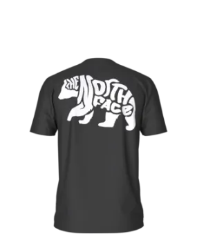 Men's Short Sleeve Bear Tee - TNF Black/Bear Graphic