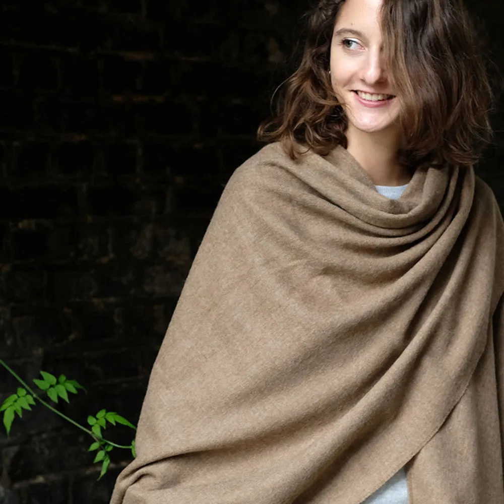 Mini Poncho in Camel