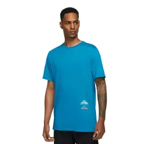 Nike Dri-Fit Mont Blanc Trail Running T shirt - Blue