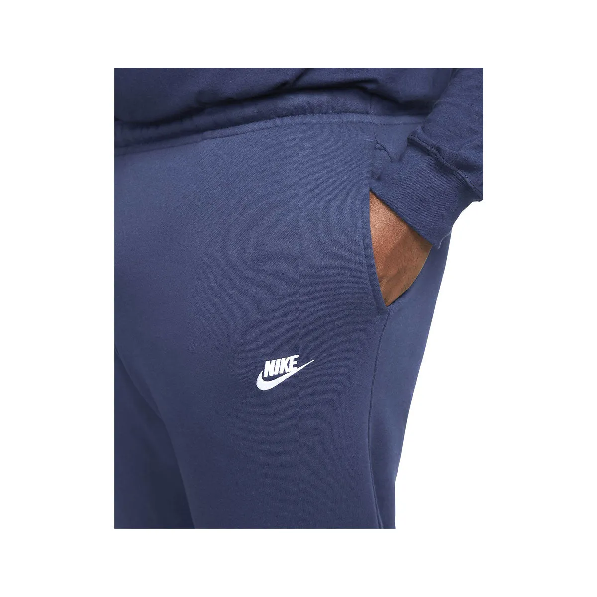 Nike Men's Sportswear Club Fleece Open-Hemmed Pants -  Midnight Navy