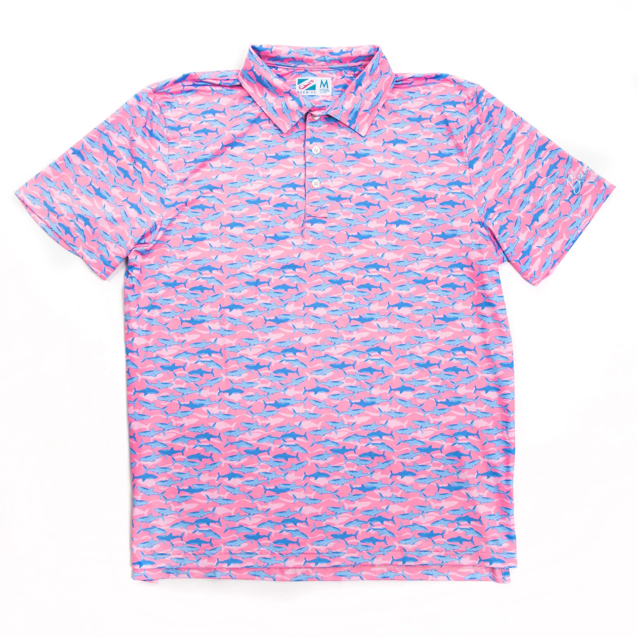 Pink Shark - Golf Polo