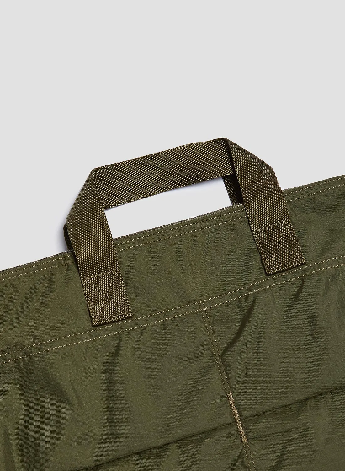 Porter-Yoshida & Co Flex 2Way Helmet Bag in Olive Drab