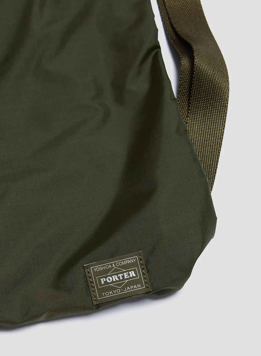 Porter-Yoshida & Co Flex 2Way Shoulder Bag in Olive Drab