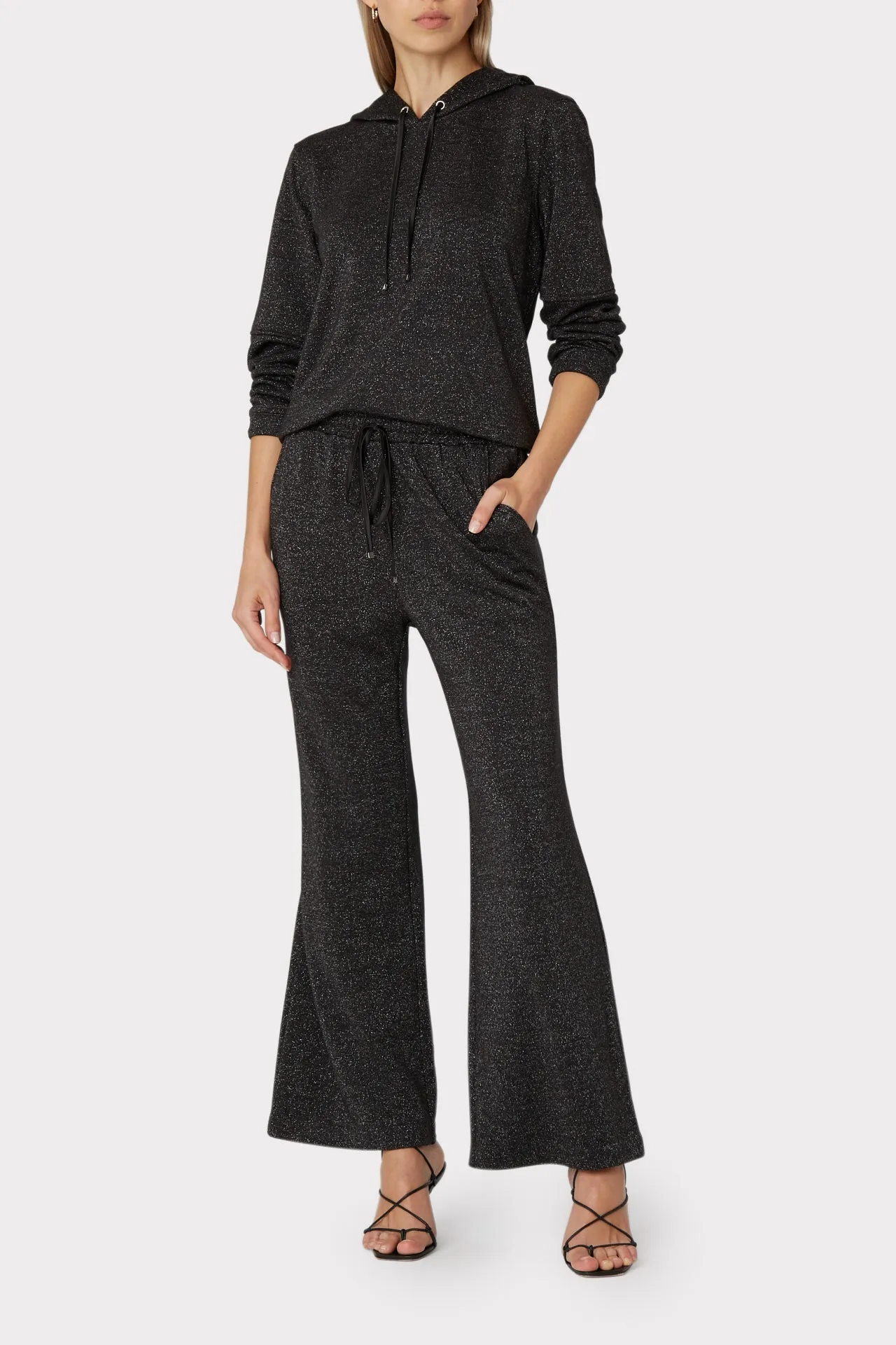 Ramona Metallic French Jersey Pants