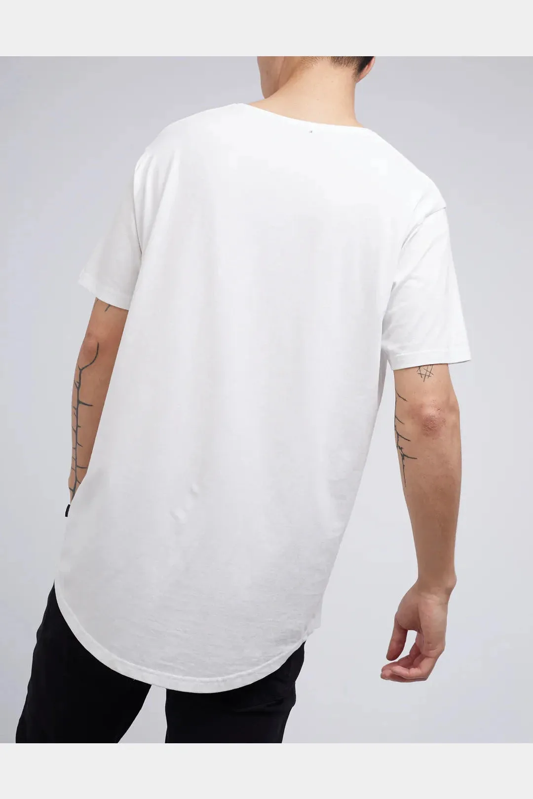 Silent theory acid tail tee - white