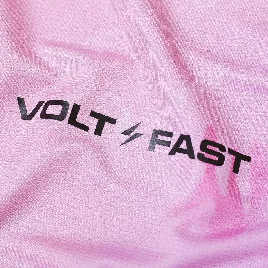 Volt and Fast Women's Lightning Jersey Tie Dye Series V2-Pink