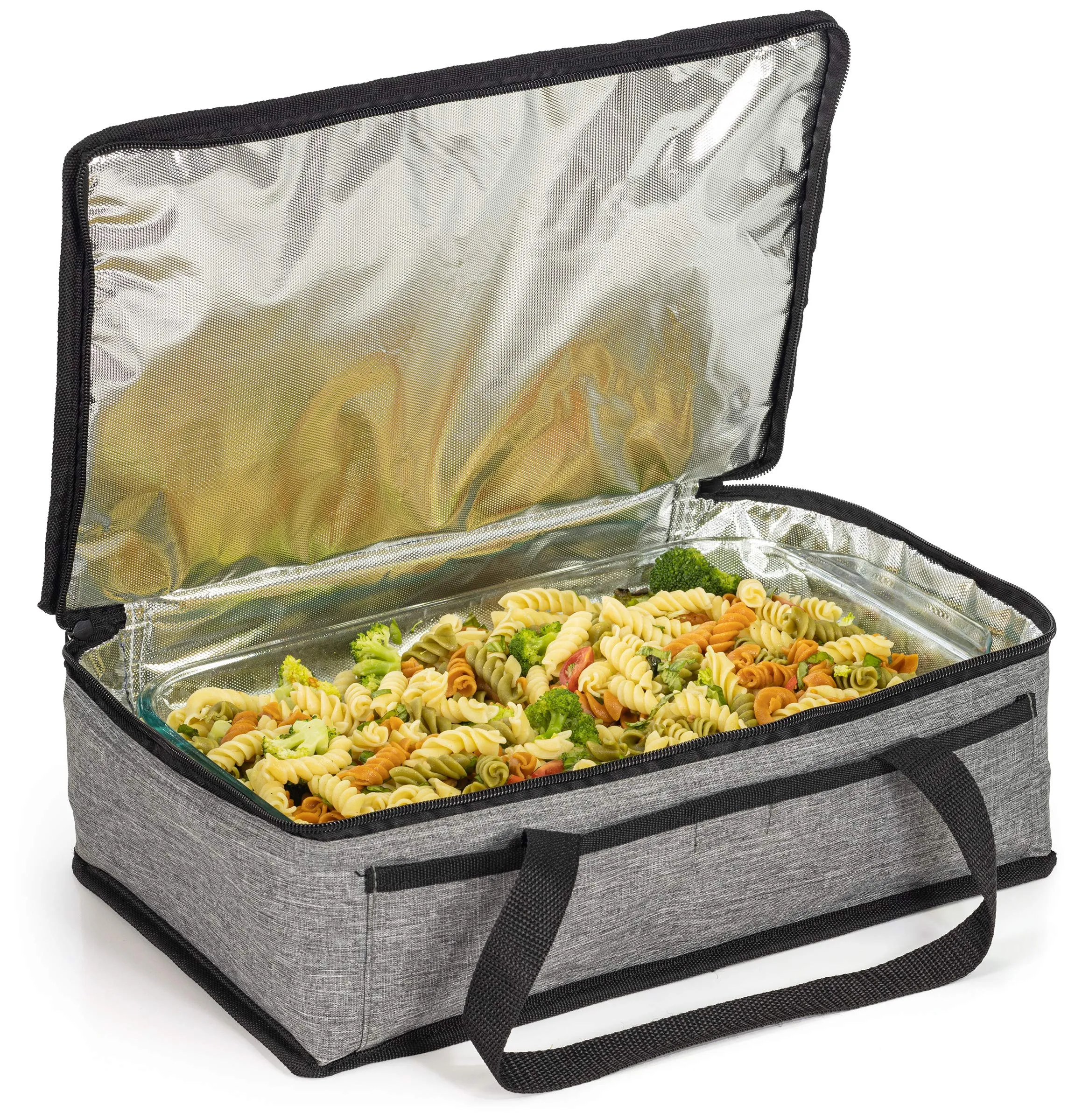 Vp Home Insulated Casserole Carrier Travel Bag (Heather Gray)