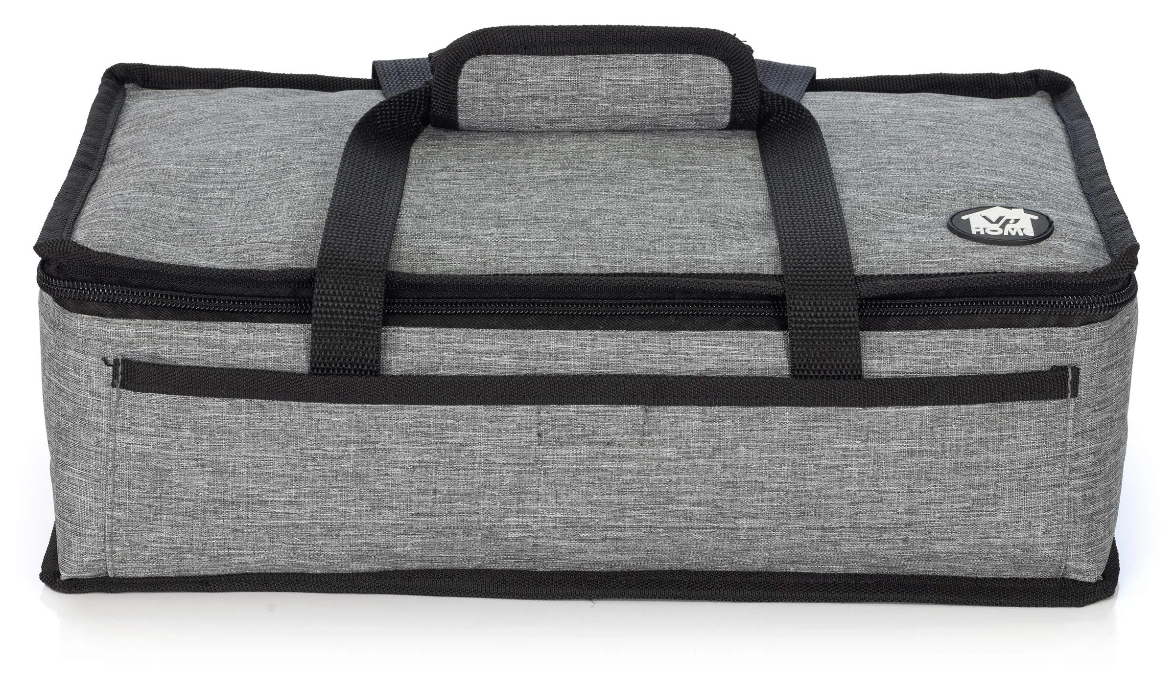 Vp Home Insulated Casserole Carrier Travel Bag (Heather Gray)