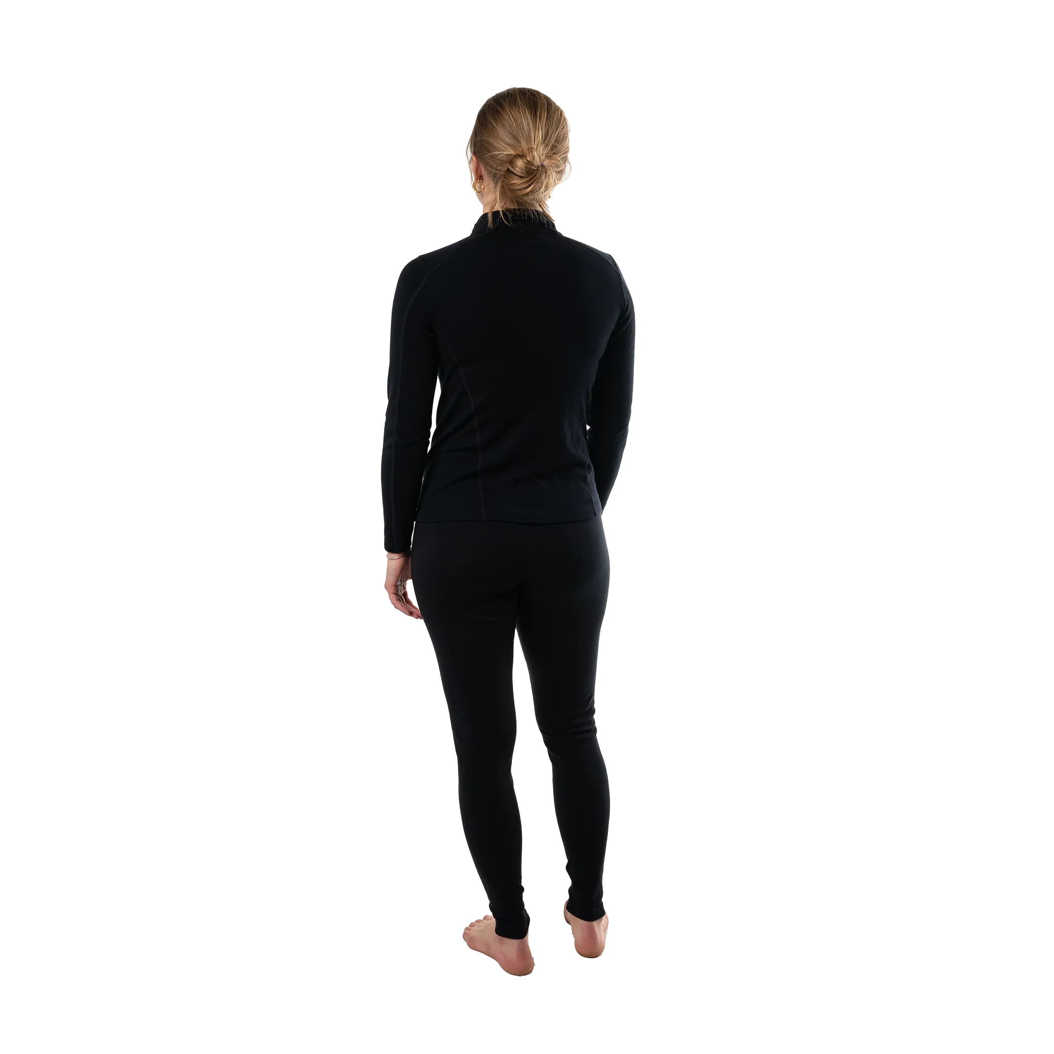 Women's Base Layer Long Sleeve Mid-Weight 1/4 Zip Top