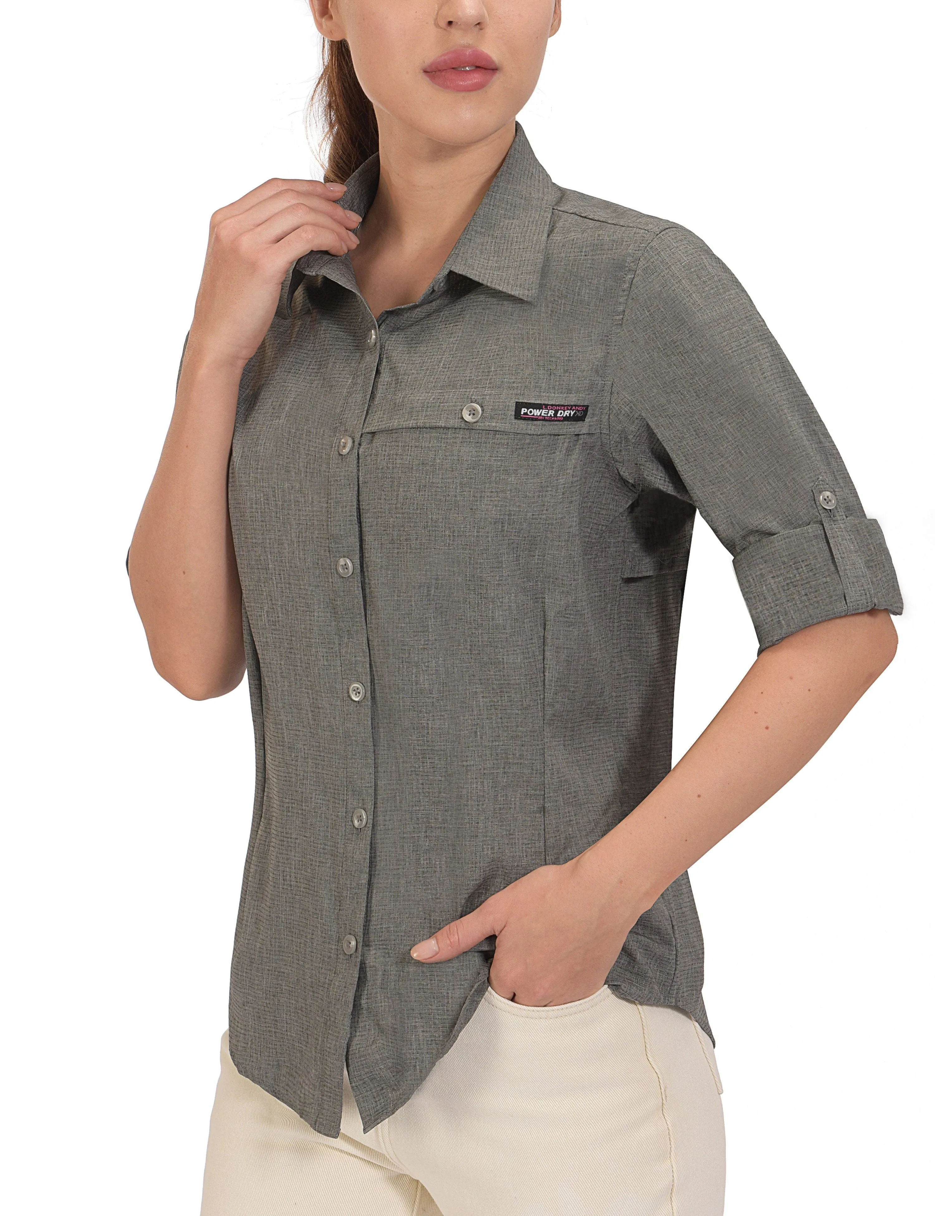 Women's UPF 50  UV Protection Air-Holes Tech Shirt