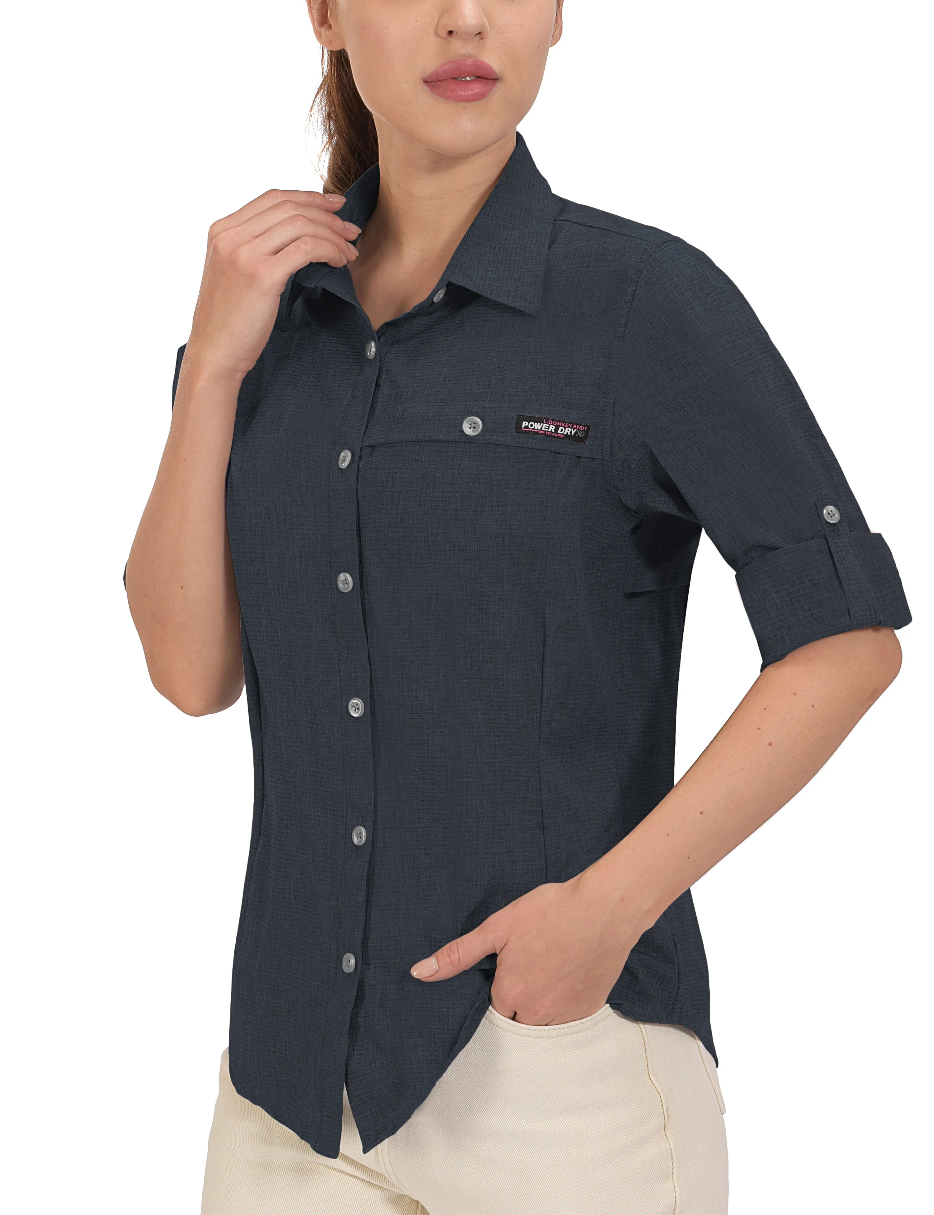 Women's UPF 50  UV Protection Air-Holes Tech Shirt